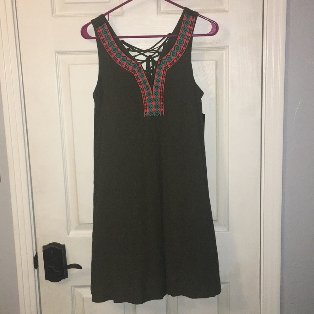 Hunter green dress